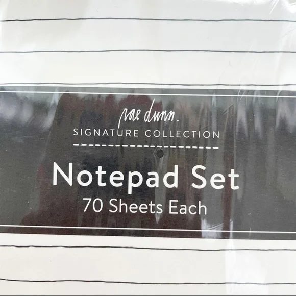 Rae Dunn notepad set 📝 - Picture 3 of 4